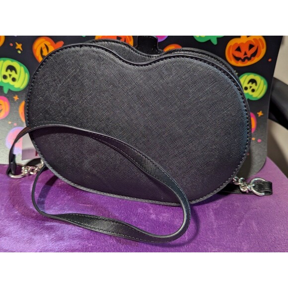 Glow In The Dark Black Pumpkin Purse Chain Strap NWT - Picture 4 of 8